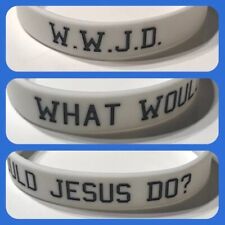 Wwjd white silicone for sale  Palos Heights