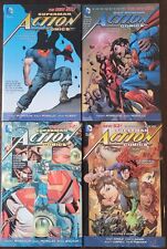Superman - Action Comics Nuevo 52 HC Colección Volúmenes 1-4 (Morrison, Morales, Lo, usado segunda mano  Embacar hacia Argentina