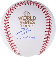 George Springer Astros 17 World Series Champ logotipo assinado beisebol com WS MVP Insc comprar usado  Enviando para Brazil