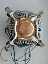 Ventilador refrigerador para dissipador de calor de cobre LGA775 original Intel 4 pinos soquete T comprar usado  Enviando para Brazil