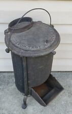 Rare Antique Small Miniature Cast Iron Saulson TROY NY Parlor Wood Coal Stove for sale  Shipping to South Africa