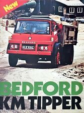 Bedford tipper brochure for sale  BIGGLESWADE