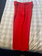 zara red trousers for sale  BARNSLEY