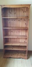 antique pine Coloured bookcase, used for sale  LEEDS