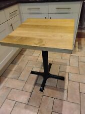 Bistro square wood for sale  POTTERS BAR