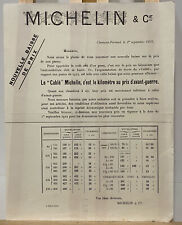 Antique 1922 michelin d'occasion  Expédié en Belgium
