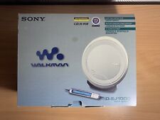 CD portátil Walkman SONY D-EJ1000 CD COMPLETO FUNCIONAMIENTO. Caja original. segunda mano  Embacar hacia Argentina