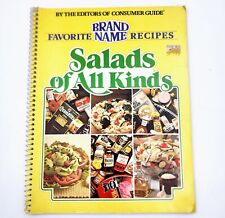 Salads kinds cookbook for sale  Yorkville