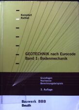 Geotechnik eurocode bodenmecha gebraucht kaufen  Bubenhm.,-Wallershm.