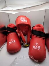 M.A.R Sparring Foot Pads(S) And Head Gear size small for sale  Shipping to South Africa