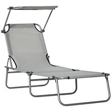 Outsunny folding chair for sale  GREENFORD