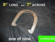 Horseshoe large forged for sale  Wheatfield