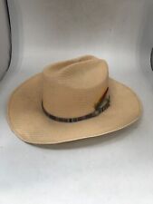 Feathered straw hat for sale  NORTHAMPTON