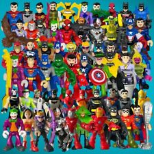 Usado, Pacote Imaginext & Playskool Joblot 60 bonecos usados 2,7"-3" super-heróis vilões comprar usado  Enviando para Brazil