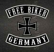 Free biker rückenaufnäher gebraucht kaufen  Horb
