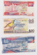 Old singapore banknotes for sale  SLOUGH