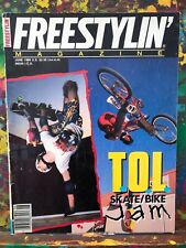 Usado, Revista Freestylin' junho de 1986 - TOL Skate Bike Jam, entrevista Vander comprar usado  Enviando para Brazil