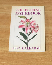 Floral datebook 1984 for sale  Rohnert Park