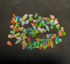 Natural AAA Quality Multi Fire Ethiopian Opal Polish Rough Loose Gemstone 200 CT for sale  Shipping to South Africa