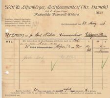 Salzhemmendorf rechnung 1936 gebraucht kaufen  Leipzig