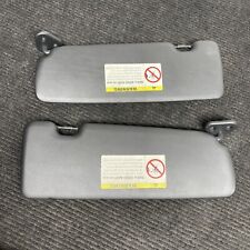 ☑️ 01-06 BMW E46 M3 Convertible Left Right Sunvisors Sun Visors Black Pair for sale  Shipping to South Africa