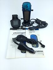 Usado, Navegador GPS Garmin eTrex Legend azul display LCD portátil caminhada *TESTADO* comprar usado  Enviando para Brazil