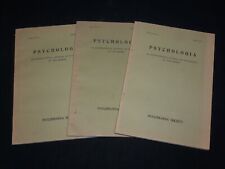 1959 PSYCHOLOGIA INTERNATIONAL JOURNAL MAGAZYN PARTIA 3 - WR 572D na sprzedaż  Wysyłka do Poland