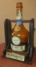 Usado, Botella de licor benedictino B&B Dom vintage con cuna de exhibición de madera rara segunda mano  Embacar hacia Argentina