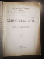 Curriculum vitae prof usato  Palestrina