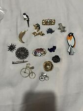 Brooches job lot for sale  LONDON