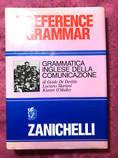 Reference grammar grammatica usato  Italia