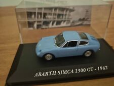 Occasion, Voiture de collection Abarth Simca 1300 GT 1962 -1/43- d'occasion  Tremblay-en-France