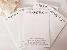 Pocket hug backing for sale  TAMWORTH