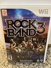 Rock Band 3 (Nintendo Wii, 2010) en caja completa, usado segunda mano  Embacar hacia Argentina