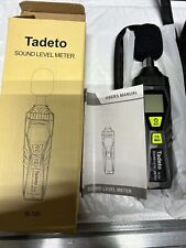 Medidor de decibelios Tadeto medidor de nivel de sonido digital medidor SPL portátil 30dB a 130dB, usado segunda mano  Embacar hacia Argentina