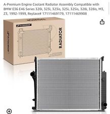 Conjunto de radiador de refrigeração para BMW 323i 325i 325is 328i 328is M3 núcleo de alumínio comprar usado  Enviando para Brazil