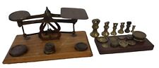  Antique Victorian Letter Scales & Variety Of  Weights See Photos For More Info for sale  Shipping to South Africa