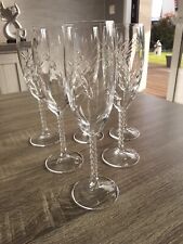 Verres flûtes champagne d'occasion  Wizernes