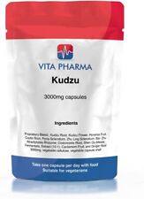 Cápsulas Kudzu Root 3000mg contribuem para o suporte ao álcool e menopausa, usado comprar usado  Enviando para Brazil