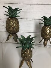 Pineapple candlesticks trio for sale  Exeter