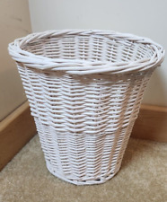 basket white waste wicker for sale  Ada