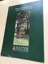 Hayter mowers professional for sale  UK
