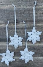 Set fluffy snowflakes for sale  CRAWLEY