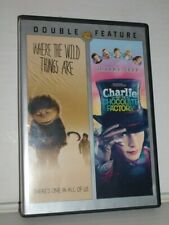 Usado, DVD Where The Wild Things Are And Charlie and the Chocolate Factory (como novo) comprar usado  Enviando para Brazil