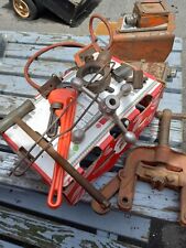 Ridgid Pipe Threader Parts vise jaws , 300 foot pedal parts and a lot more. for sale  Shipping to Canada
