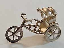 Sterling silver pedicab for sale  Shipping to Ireland