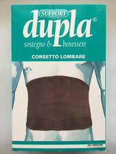 Dupla corsetto lombare usato  Italia