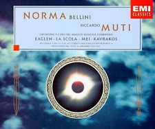Bellini Norma JANE EAGLEN EVA MEI RICCARDO MUTI EMI Classics US 3CD Box MINT for sale  Shipping to South Africa