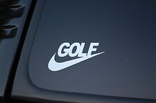 Adesivo de golfe vinil decalque NIKE golfe Swoosh janela de carro escolha cor/tamanho V325 comprar usado  Enviando para Brazil