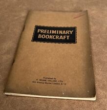 Preliminary bookcraft paperbac for sale  WIGAN